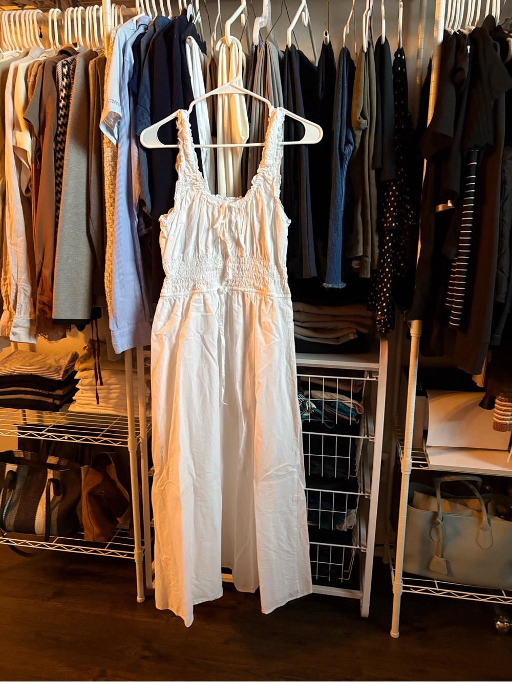 Patrons of Peace White Maxi Dress